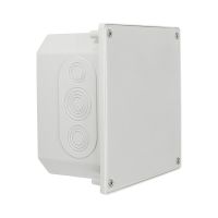 Puszka p/t elewacyjna hermet. Ppt-EH161 160x160x88mm szary (1szt) | 64.161 Elektro-Plast Opatówek