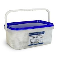 Wkręcany kołek do montażu w izolacji, z kluczem KWM-80 BOX biały (60szt) | 22.179 Elektro-Plast Opatówek