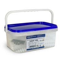 Wkręcany kołek do montażu w izolacji, z kluczem KWM-100 BOX biały (50szt) | 22.199 Elektro-Plast Opatówek