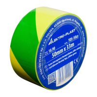 Taśma ostrzegawcza samoprzylepna 5cmx33m TOS-5zz żółto-zielona | 18.90 Elektro-Plast Opatówek