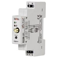 Radiowy odbiornik modułowy 1-kanałowy TYP: ROM-01 | EXF10000041 Zamel
