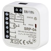 Sterownik rolet uniwersalny dopuszkowy przewodowy TYP: SRP-04 | EXT10000225 Zamel