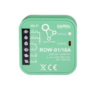 Odbiornik WI-FI dopuszkowy 1-kanałowy dwukierunkowy 16A TYP: ROW-01/16A | SPL10000025 Zamel