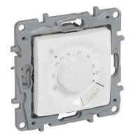 Termostat obrotowy biały Niloe/Niloe Selection | 764587 Legrand