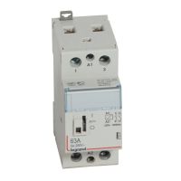 Stycznik modułowy SM 363 63A 230V 2NO z manipulatorem | 412547 Legrand