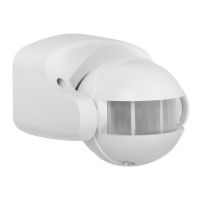 Czujnik ruchu Aler JQ-30-W 1200W 165st. IP44, biały | 460 Kanlux