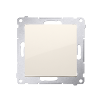Łącznik jednobiegunowy (moduł) 10AX, 250V, szybkozłącza, krem DW1.01/41 Simon 54 | DW1.01/41 Kontakt Simon