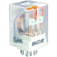 Przekaźnik elektromagnetyczny, przemysłowy 10A 24VAC IP40, R15-2013-23-5024-WT | 802865 Relpol