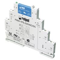 Przekaźnik Interfejsowy 6A 24VAC IP20, PIR6W-1PS-24VAC/DC-R (SZARE) | 857168 Relpol