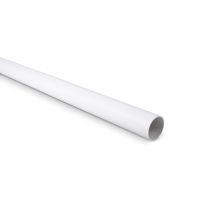 Rura elektroinstalacyjna sztywna PVC RS 37 750N samogasnąca, biała (3m/10szt) | 10774 TT Plast