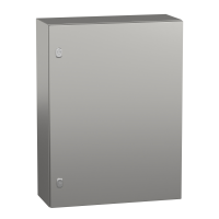 Obudowa wisząca ze stali nierdzewnej S3xIP66 304L 800x600x250mm Spacial | NSYS3X8625 Schneider Electric