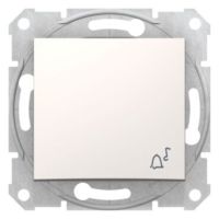 Przycisk dzwonka 10AX/250V kremowy, Sedna | SDN0800123 Schneider Electric