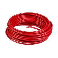 Linka ocynkowana 5mm, czerwona (100,5m) | XY2CZ110 TMSS France