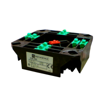 Blok stykowy XKB do stosowania z dźwignią blokującą położenie zerowe (środkowe) | XKBZ963 Schneider Electric
