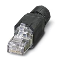 Złącza wtykowe RJ45 - VS-08-RJ45-5-Q/IP20 BK | 1658008 Phoenix Contact