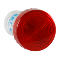 Lampka kompaktowa 230V, BA9S Z LED, na prąd zmienny, czerwona | PK22-LC-230-LED\AC Spamel