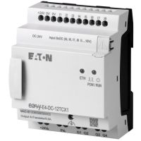 Przekaźnik programowalny easyE4 24VDC, 8DI(4AI), 4DO-T, bez wyśw. EASY-E4-DC-12TCX1 | 197214 Eaton
