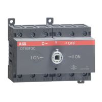 Przełącznik (I-0-II) 3P 80A 37kW, bez wałka i rączki, OT80F3C | 1SCA105402R1001 ABB