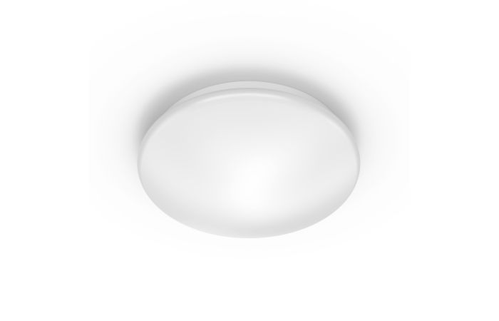 Oprawa plafon z czujnikiem ruchu LED PILA Ceiling RD 21W 2900lm 4000K IP44 MDU 380mm biały | 929004100623 Philips