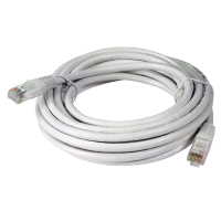 Kabel sieciowy Patchcord S/FTP Cu Kat 6A LSFH, 5 m, szary | 209115 Televes