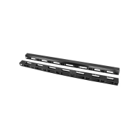 Organizer kabli pionowy do szaf stojących 37U (FF01 + FF02) 2 sztuki czarny LANBERG | AK-1209-B Lanberg