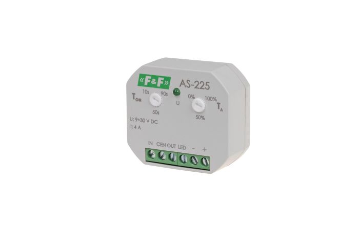 sterownik kaskadowy - schodowy 9-30V DC | AS-225 F&F