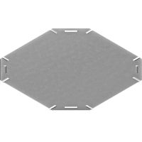 Pokrywa czwórnika korytka PCZKJ100, gr.blachy 1,0mm | 103310 Baks