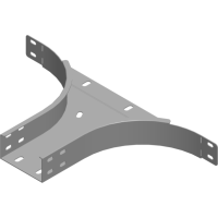 Trójnik dostawny TKZDP200H50, gr.blachy 1,5mm | 354020 Baks