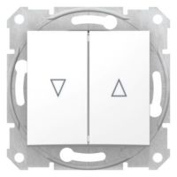 Łącznik żaluzjowy z blokadą mechaniczną 10AX/250V biały, Sedna | SDN1300321 Schneider Electric