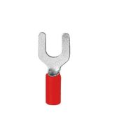 Końcówka aparatowa widełkowa KNV 6-1, przekrój: 1mm2, otwór pod śrubę M6 (opak 100szt) | KNV_6-1/100 Erko