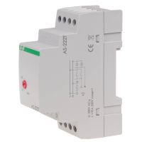 Automat schodowy z funkcją sygnalizacji wyłączenia oświetlenia i przeciwblokady AS-222T 230V/16A DIN | AS-222T F&F