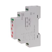 Przekaźnik czasowy 2-funkcyjny, nastawa 2 czasów T1 T2, styk: 2xNO/NC 230V | PCU-507 F&F