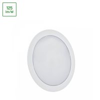Oprawa downlight LED ALGINE 2w1 n/t p/t 12W 1200lm NW 4000K IP20 okrągła (ramka n/t w kpl.) | SLI037028NW_PW Wojnarowscy