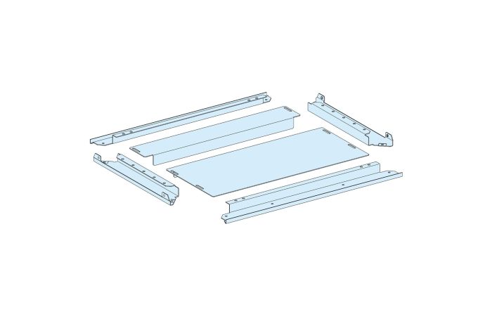 Płyta dławicowa dwuczęściowa 650x400mm IP30, PrismaSet | LVS08496 Schneider Electric