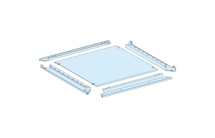 Płyta dławicowa pełna IP55 650x400mm, PrismaSet | LVS08486 Schneider Electric