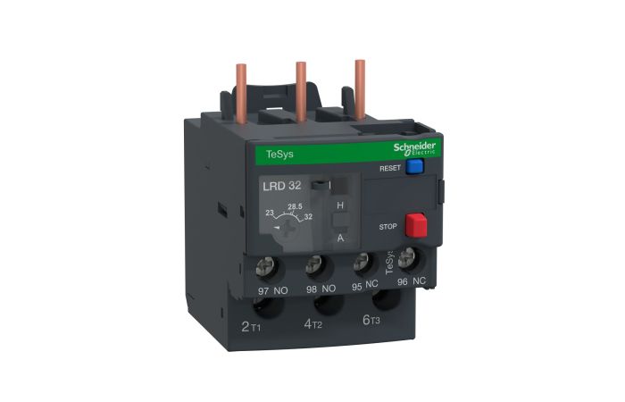 Przekaźnik przeciążeniowy 23-32A klasa 10A, Tesys | LRD32 Schneider Electric