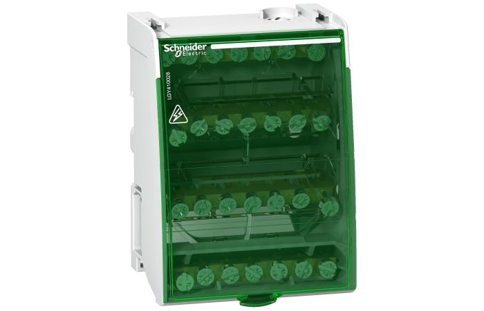 Blok dystrybucyjny śrubowy 28-otworów 100A 4P, Pragma | LGY410028 Schneider Electric