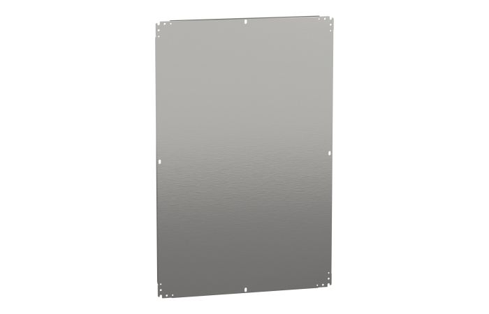 Płyta pełna montażowa 1200x800mm (WxS), wykonana z arkusza stali galwalniczej, S3D, Thalassa | NSYMM128 Schneider Electric