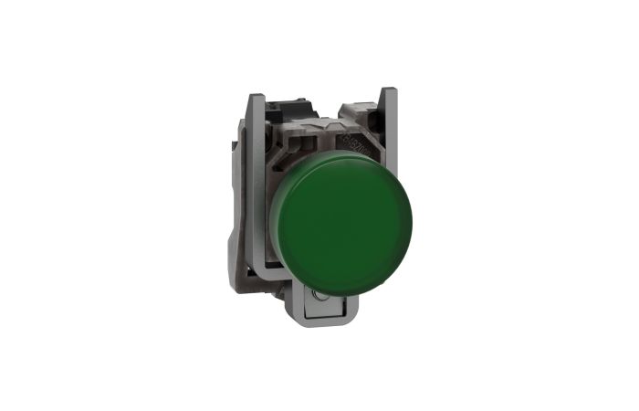 Lampka sygnalizacyjna Fi-22mm 24V AC/DC LED, zielona metalowy typowa | XB4BVB3 Schneider Electric