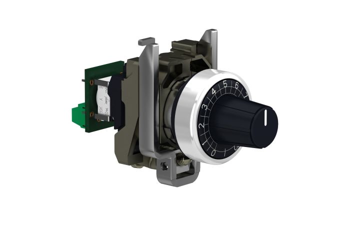 Potencjometr 10kOhm 1W 22mm metalowy IP69K | XB4BD912R10K Schneider Electric