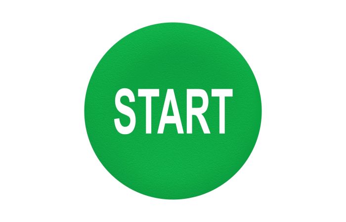 Wkładka do przycisku "START" Fi-22mm, zielona, Harmony XB4 | ZBA333 Schneider Electric