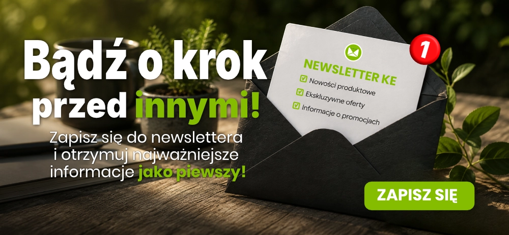 Zapisz się do newslettera i otrzymuj informacje o nowościach, promocjach i poradach