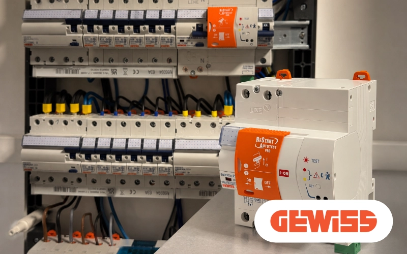Gewiss - Kształtujemy bezpieczniejszą przyszłość - oferta aparatury modułowej