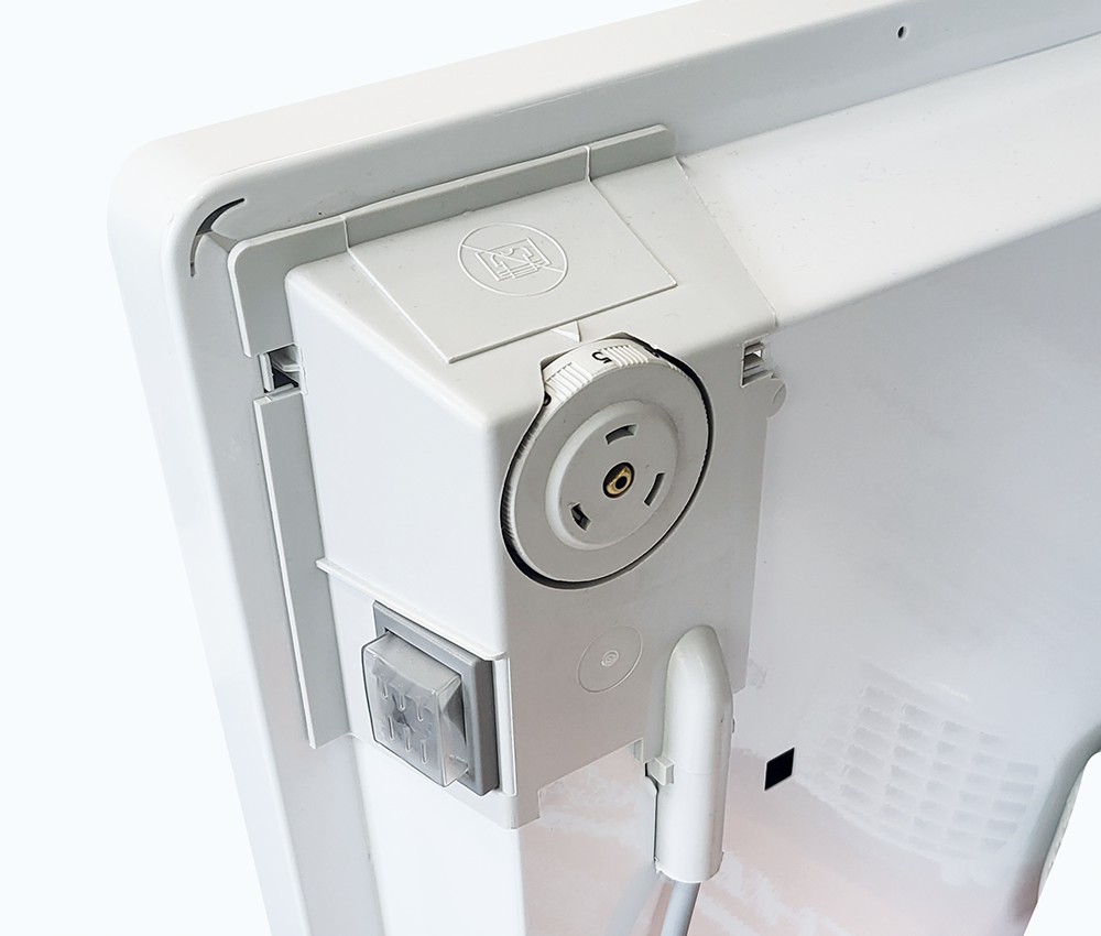 grzejnik elektryczny Thermoval - tył